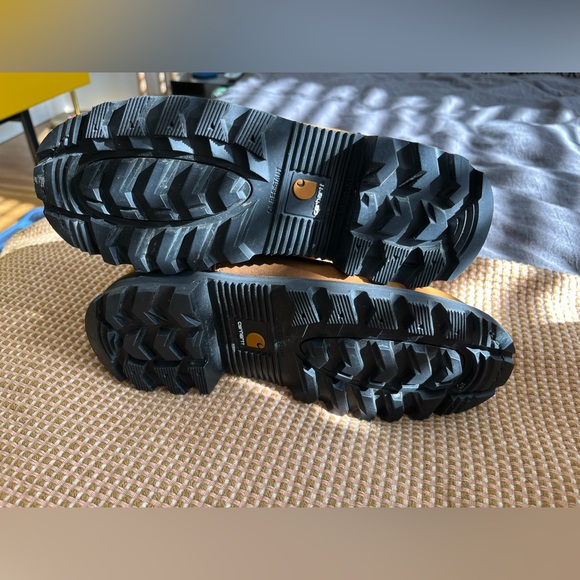 7.5 Carhartt womens Cwp1250 Safety Toe Work Boot Industrial Shoe, Bison - Picture 10 of 12